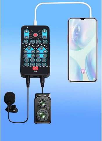 Voice Changer, Mini Sound Disguiser with 8 Sound Effects for Phone Computer in Saudi Arabia