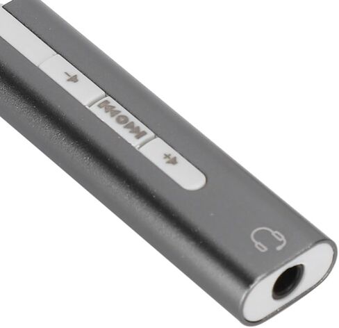 بطاقة صوت USB 7.1 ستيريو - بطاقة صوت خارجية للتوصيل والتشغيل من سبائك الألومنيوم للكمبيوتر/الكمبيوتر المحمول، تقليل الضوضاء بدقة عالية مع مقبس 3.5 مم in Kuwait