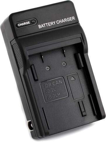Norifon NB-2L Wall Charger for Canon EOS 350D 400D Optura 30 40 50 500 PowerShot G7 G9 S40 S45 S50 S60 S70 S80 ZR100 ZR200 ZR500 ZR800 ZR830 ZR900 ZR960 MV800 MV960 and More with Foldable Plug in Saudi Arabia
