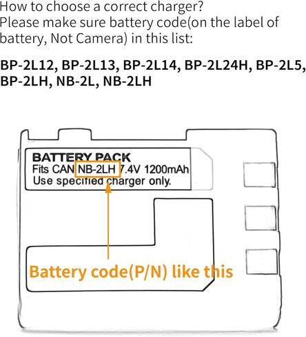 Norifon NB-2L Wall Charger for Canon EOS 350D 400D Optura 30 40 50 500 PowerShot G7 G9 S40 S45 S50 S60 S70 S80 ZR100 ZR200 ZR500 ZR800 ZR830 ZR900 ZR960 MV800 MV960 and More with Foldable Plug in Saudi Arabia