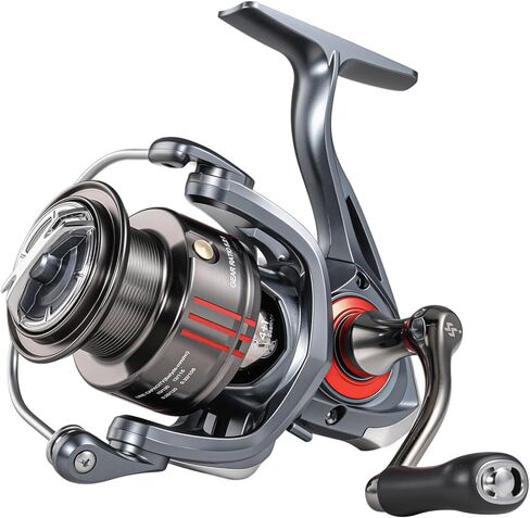Sougayilang Spinning Fishing Reel 1000/2000/3000/4000 Series Strong Metal Body with Interchangeable Left/Right Handle Freshwater Fishing Gear for Trout Bass Walleye in Kuwait