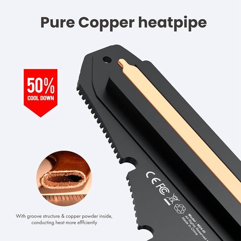 HIMARS PS5 Dust-Proof Heatsink, M.2 NVME SSD Heatsink for PS5 (not for PS5 Slim and PS5 Pro) Magnesium Aluminum Alloy Designed with Pure Copper Strip (US-M24) in Saudi Arabia