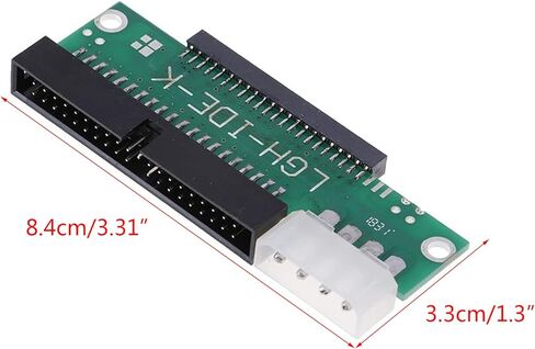IDE 44 Pin to 40 Pin Male to Female Hard Drive Adapter 3.5 to 2.5 Inch Disk Interface Plug Industrial Computer Drive Adapter in Saudi Arabia