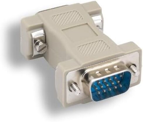 KENTEK HD15 15 دبوس ذكر إلى ذكر M/M VGA SVGA مهايئ منفذ مبدل مقرنة محول مصبوب in Saudi Arabia