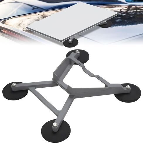 حامل Starlink Mini Mount، حامل مغناطيسي سريع التحرير بدون ثقب لمجموعة Starlink مع قوة تثبيت 280 رطلاً لشاحنة RV واليخت والسيارة والقارب، سبائك الألومنيوم in Kuwait