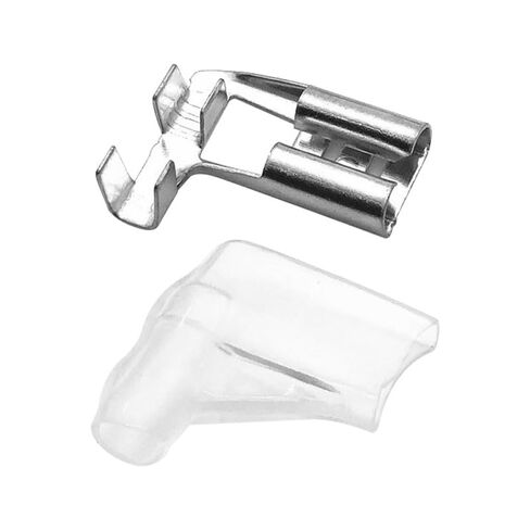 50-piece Set, 4.8mm, 90-Degree Crimp Wiring, with Insulation Sleeve, Specifically Designed for Equipment Switches, Quadricycles, Scooters, Boats, and Household Appliances in Kuwait