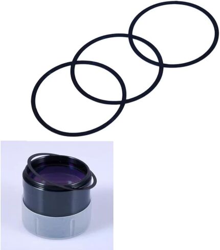 M48 Spacer Rings 0.5mm 0.8mm 1mm (3-Pack), Precision Aluminum Telescope Spacer Shims for Back Focus Adjustment, Compatible with M48 Thread Focusers, Field Flatteners & Astrophotography Cameras in Saudi Arabia