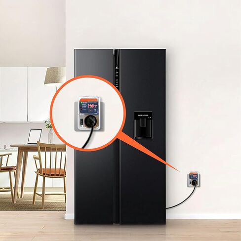 [ETL Listed] BXST Refrigerator Surge Protector, Voltage Protector & Brownout Protector, Adjustable Voltage Regulator, Single Outlet for Home Appliances, 120V 15A 1800W, 2 Pack in Saudi Arabia