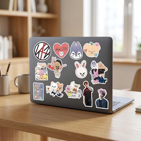 104PCS Stray Stickers Korean Merch Waterproof Vinyl Decals Sticker for Water Bottle Laptop Phone Luggage in Saudi Arabia