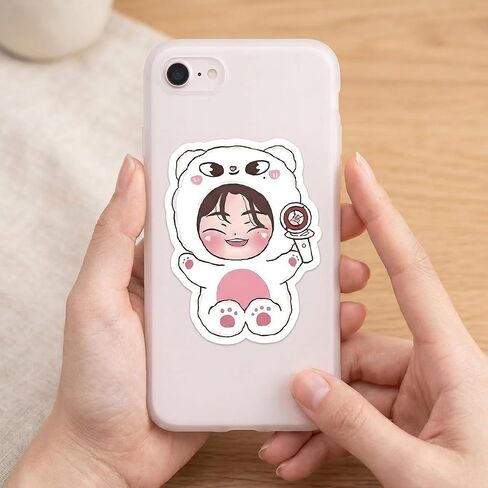 104PCS Stray Stickers Korean Merch Waterproof Vinyl Decals Sticker for Water Bottle Laptop Phone Luggage in Saudi Arabia