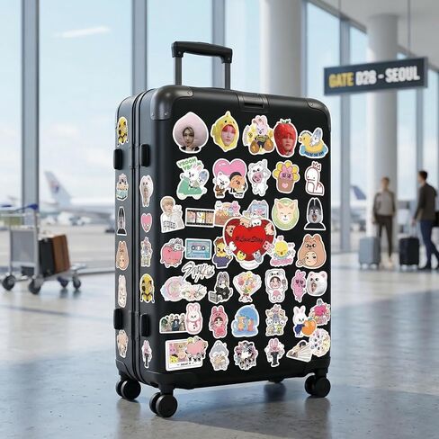 104PCS Stray Stickers Korean Merch Waterproof Vinyl Decals Sticker for Water Bottle Laptop Phone Luggage in Saudi Arabia