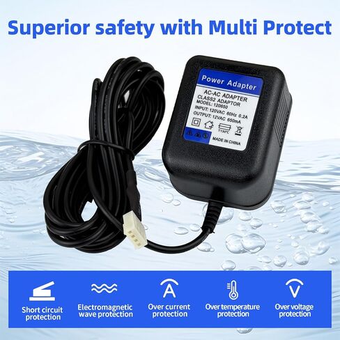 محول طاقة تيار متردد 12 فولت، محول منقي المياه، متوافق مع لوحة دوائر كلاك V3108، V3186 in Kuwait