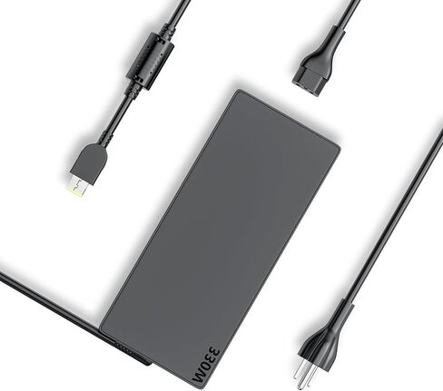 شاحن غان رفيع 330 وات 20 فولت 16.5 أمبير مناسب لجهاز Lenovo Legion pro 5 5i 7 7i 9 16IRX8 16IRX9 16IRX8H 16ARX8H ThinkBook Thinkpad P15 P16 IdeaPad Y910 G510 محول تيار متردد للألعاب للكمبيوتر المحمول ADP-330GB D in Kuwait
