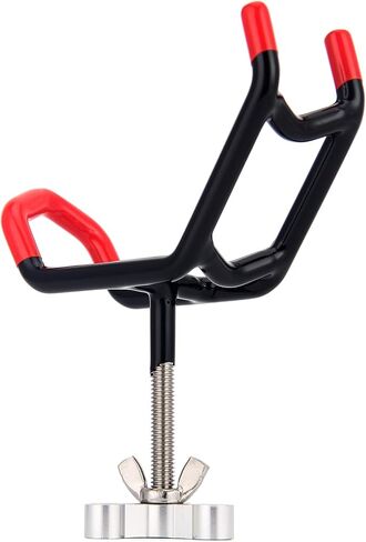 حامل صنارة صيد السمك Sure Grip للقوارب - مقاوم لاندفاع الأسماك، سبائك فولاذية ممتازة وPVC، حامل على سطح السفينة لليخوت/قوارب الكاياك/صيد الانجراف in Saudi Arabia