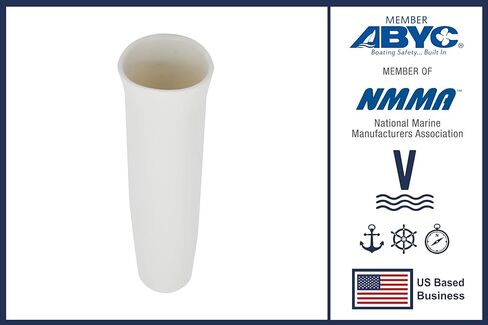 Vinland Marine Flared Fishing Rod Holder Insert Sleeves Pack of 1, Fishing Rod Holder Liner for Aluminum Rod Holder, for T Top Rod Holder, for clamp on Rod Holders for Boat in Saudi Arabia