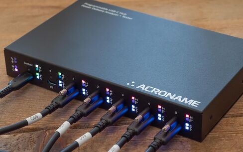 كابل Acroname USB-C USB4 المحوري، قفل برغي واحد بسرعة 40 جيجابت في الثانية EPR 240W Multipack (الكمية 5) in Kuwait