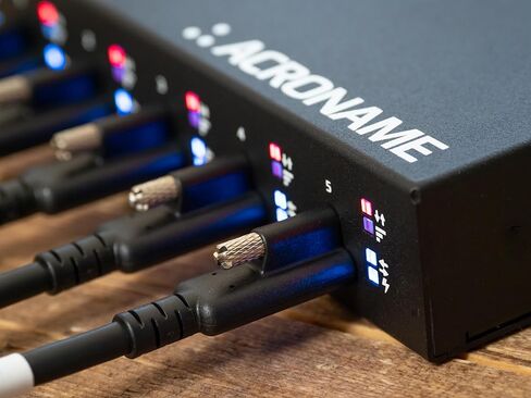 كابل Acroname USB-C USB4 المحوري، قفل برغي واحد بسرعة 40 جيجابت في الثانية EPR 240W Multipack (الكمية 5) in Kuwait