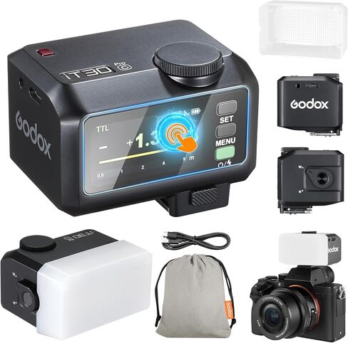 Godox iT30 Pro for Canon Mini TTL Flash with Diffuser, Godox iT30pro c iT30Pro C iT30Pro-C iT30ProC in Saudi Arabia