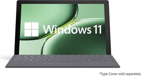 Microsoft Surface Pro 7 Tablet PC 12.3'' (2736x1824) Touchscreen Windows 11 Pro Laptop, Intel Core i7-1065G7, 16GB RAM, 256GB SSD, CAM, Black (Renewed) in Saudi Arabia
