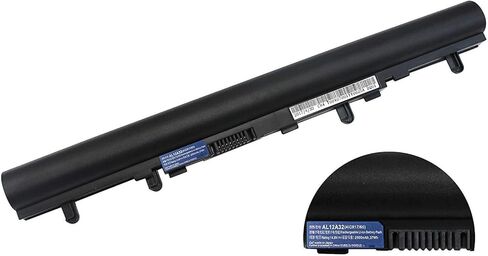 AL12A32 AL12A72 Laptop Battery Replacement for Acer Aspire V5 V5-431 V5-551 V5-571 V5-471G V5-571P V5-571-6726 V5-571Pg-9814 V5-431-4407 E1 E1-572 E1-510P E1-522 E1-532 E1-470P-6659(14.8V 37Wh) in Saudi Arabia