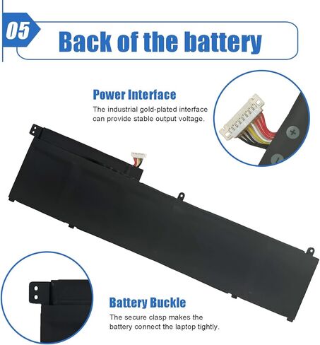 96Wh C32N2002 Laptop Battery Replacement for Asus ZenBook Pro 15 UX535 UX535LI OLED UM535 Flip 15 OLED Q538EI UX564 UX564EH UX564EI UX564P Series 0B200-03770000 0B200-03660200 11.55V 8380mAh in Saudi Arabia