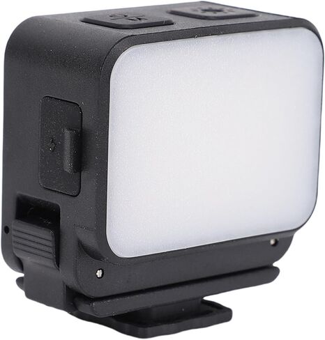 Zunate Magnetic LED Fill Light for 3 Action Camera, 20 LEDs with 3 Color Temperatures and Storage Case, Compact Design for Vlog Photography in Saudi Arabia