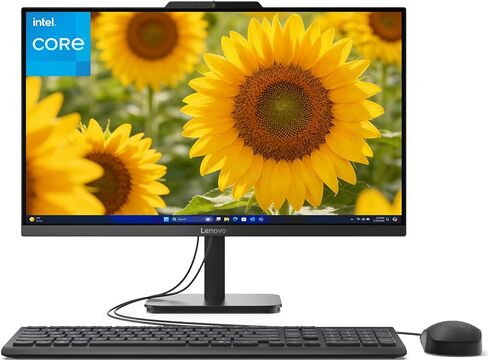 لينوفو 24 الكل في واحد انتل i3-N305 كمبيوتر مكتبي 8 النواة، 32 جيجا DDR4، 1 تيرابايت PCIe SSD، 23.8 بوصة 1080P AIO، واي فاي، بلوتوث، رمادي داكن، ويندوز 11 هوم in Saudi Arabia