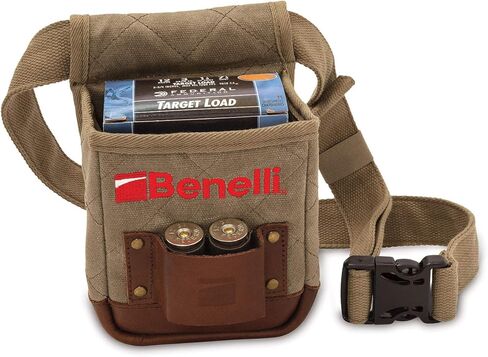 حقيبة BENELLI Small Lodge Collection من القطن الزيتوني المشمع in Kuwait