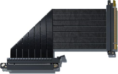 حافظة كمبيوتر الألعاب SSUPD Meshroom S V2 Mini-ITX (SFF) مع كابل SSUPD PCIe 5.0 x16 Riser 440 مم in Kuwait