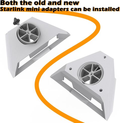 Starlink Mini Aluminum Tripod Adapter Mount with 1/4"-20 Thread, Compatible with 2024 and 2025 Starlink Mini Adapters (Adapter only Included) in Saudi Arabia
