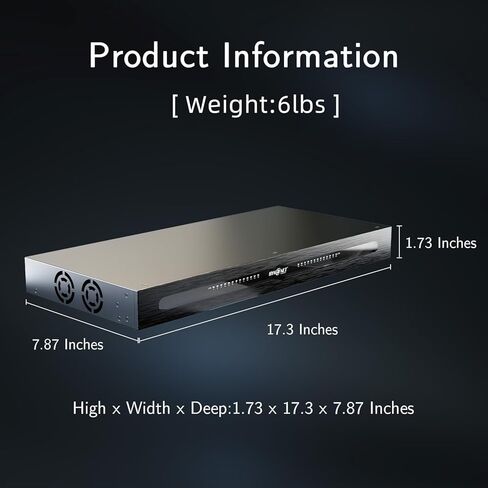 محول شبكة إيثرنت غير مُدار بـ 24 منفذ جيجابت مع فتحتين جيجابت SFP+، موزع إيثرنت 10/100/1000 ميجابت في الثانية للمكتب والمنزل، تصميم معدني مقاس 19 بوصة in Kuwait