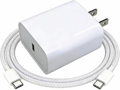 20W Mobile Fast Charging Phone Charger Fast Charging Cable 6FT Compatible with Apple iPhone 17 air/ 16/15 pro max/Plus, Long USB C to USB-C Charger 6 feet for iPhone air/17/16/15. in Saudi Arabia