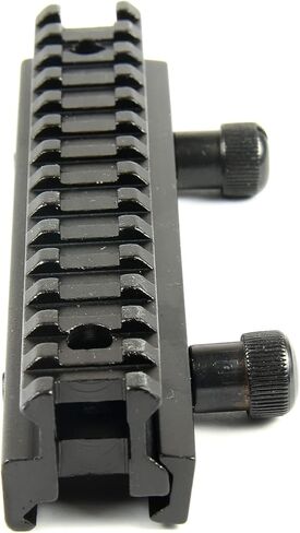 TACFUN See-Thru متوسط ​​0.75 بوصة قاعدة صعود Picatinny Weaver Rail Scope Mount 14 فتحة in Kuwait