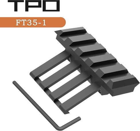 TPO 35 Degree Offset Picatinny Rail Mount 5 Slots 35 Degree Offset Mount for Mounting Laser/Mini Red Dot/Flashlight (FT35) in Saudi Arabia