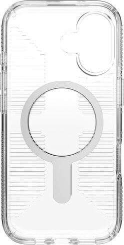 Speck GEMSHELL Grip +MS Case for iPhone 17 - Clear/Clear | Slim Protective Grip | Drop Protection | MagSafe Compatible in Saudi Arabia