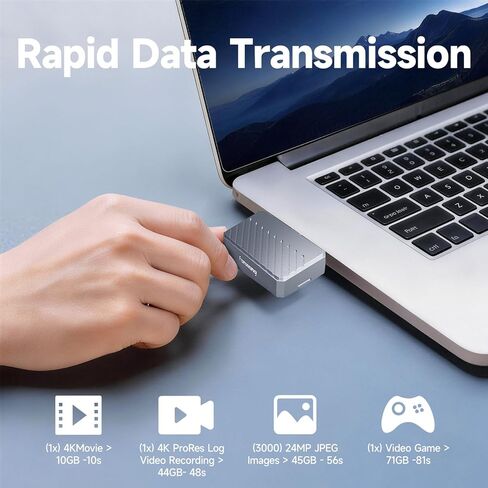 حاوية fanxiang NVMe SSD، محول/قارئ M.2 NVMe PCIe إلى USB C، USB 3.2 Gen 2 (10 جيجابت في الثانية)، حاوية خارجية لمحرك الحالة الصلبة لـ 2230 NVMe SSDs، تدعم مفاتيح M وB&M، MP88 in Saudi Arabia