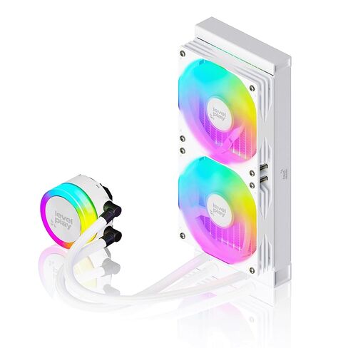 مبرد وحدة المعالجة المركزية Levelplay Combat Liquid 240 SE AIO - TDP 280W، غطاء مضخة ARGB، تبريد مشعاع 240 مم، 240 مروحة أحادية الإطار، متوافق مع AMD AM5 / AM4 وIntel LGA 1851 / LGA 1700 - أسود in Kuwait