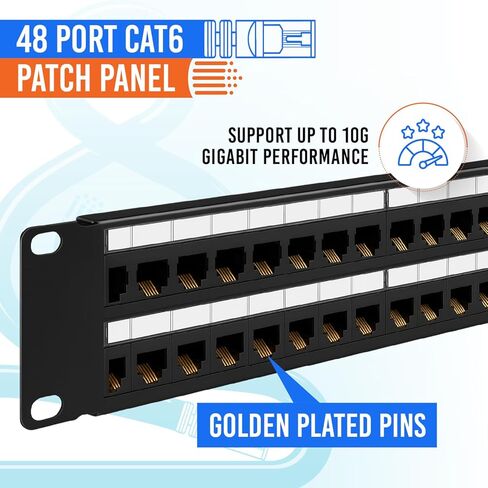 | لوحة التصحيح CAT6 | الهبوط | 48 ميناء in Kuwait