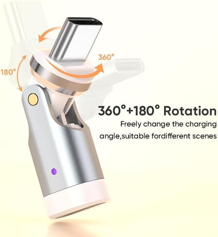 محول USB C [3 عبوات]، محول PD 240W USB C 90 درجة، محول الزاوية اليمنى USB من النوع C/محولات 360 و180 درجة C إلى C للهاتف 17/16/15، سلسلة MacBook Pro/Pad، Samsung Galaxy، الكمبيوتر اللوحي، الكمبيوتر المحمول (3) in Kuwait