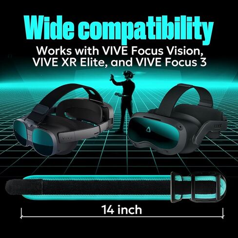 أحزمة اليد Skywin 2 لضبط أشرطة تعقب الواقع الافتراضي لجهاز HTC Vive Ultimate Tracker، وتتبع الجسم بالكامل في الواقع الافتراضي، والتتبع في الواقع الافتراضي in Kuwait