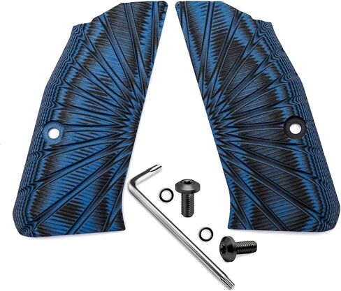 Guuun G10 Grips for Compact CZ Shadow 2 Tactical Slim Compact CZ-75 Grip Palm Sunburst Texture in Saudi Arabia