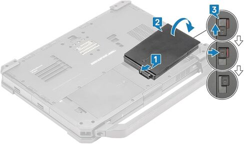 DELL 7WNW1 11.4V 4342mAh 51Wh 3-Cell Lithum-Ion notebook Battery For DELL Latitude 5420 Rugged,5424 Rugged Series P85G P86G P137G P85G001 P86G001 P137G001 P137G002 P/N: DMF8C GK3D3 6NNCF DP3KF DMF0C in Saudi Arabia