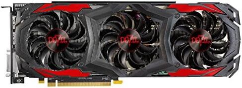 PowerColor AMD Radeon RED Devil RX 480 8GB GDDR5 DL-DVI-D/HDMI/DP x3 PCI-Express 3.0 Graphics Card (Renewed) in Saudi Arabia