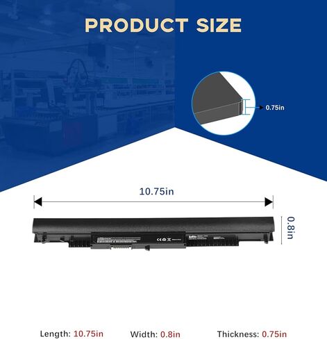 بطارية بديلة HS04 لسلسلة HP 240/245/246/250/255/256 G4‌، بطارية ليثيوم أيون قابلة لإعادة الشحن 4 خلايا بقدرة 3000 مللي أمبير في الساعة، متوافقة مع HS03 TPN-I119 in Kuwait