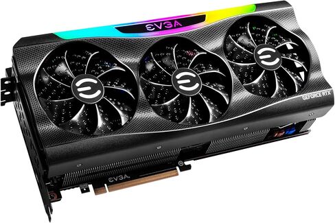 EVGA GeForce RTX 3090 Ti FTW3 Gaming، 24G-P5-4983-KR، 24 جيجابايت GDDR6X، iCX3، ARGB LED، لوحة خلفية، سلسلة مجانية (متجددة) in Saudi Arabia