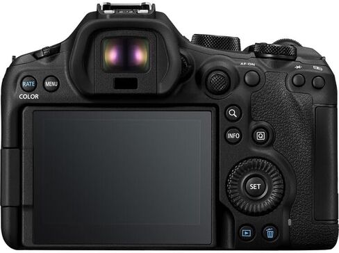 كاميرا كانون EOS R6 Mark III بدون مرآة | هيكل نظام RF كامل الإطار مع تركيز بؤري تلقائي متقدم وأداء عالي السرعة وفيديو بدقة 4K | لحفلات الزفاف والرياضة والمبدعين + محول EF-EOS R + بطاقة سعة 64 جيجابايت + المزيد in Saudi Arabia