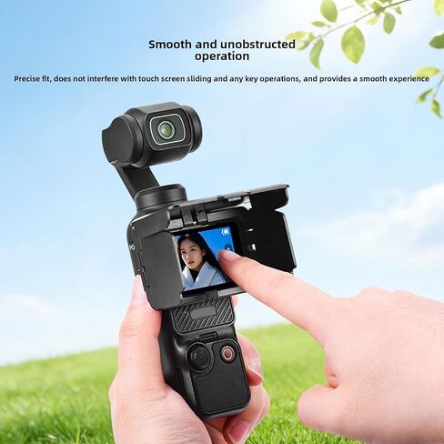 Dpofirs Foldable Screen Sun Shade Case for OsmoPocket3, Compact Anti Glare Protector for Outdoor Filming, Sun Hood Sunshade Cover in Saudi Arabia