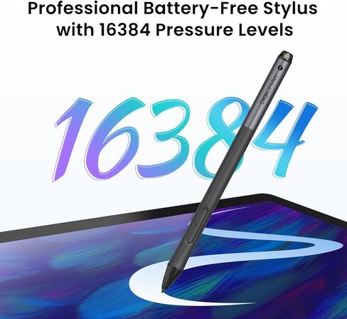 DIGIDRAW Magic Pen 5.0 Battery-Free Stylus Pen with 16K Pressure Sensitivity, 60° Tilt Support,10mm Reading Height, Compatible with D1901/D1901T/D1911/D1911T/D410T Series Graphics Display in Saudi Arabia