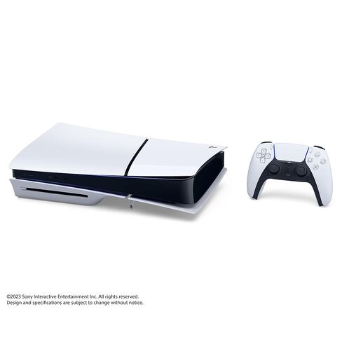 PlayStation 5 Slim Upgraded 2TB Disc Edition Fortnite Flowering Chaos Bundle and Mytrix Controller Charger - White, Slim PS5 2TB PCIe SSD Gaming Console (Renewed) in Saudi Arabia