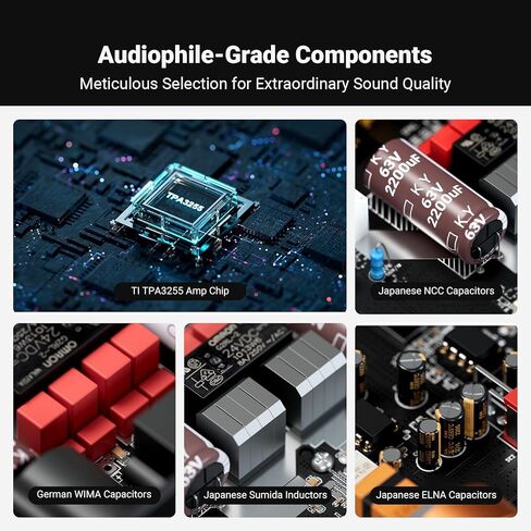 Fosi Audio DS2 USB C إلى AUX سماعة الرأس Amp DAC Dongle 3.5mm Jack Audio المحمولة وFosi Audio ZA3 مضخم صوت ستيريو متوازن مكون الصوت المنزلي Mini 2 قناة Mono Amp in Kuwait